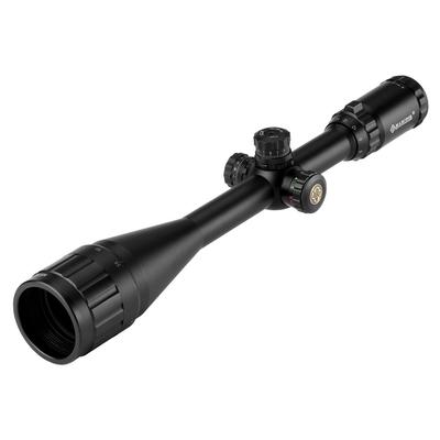 MARCOOL EST 6-24X50 AOIRGL HUNTING SCOPE BLACK ANODIZED WITH SUNSHADE RINGS MAR-104